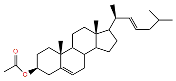 (E)-22-Dehydrocholesterol acetate